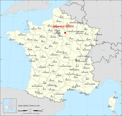 Carte de Jouy-sur-Morin