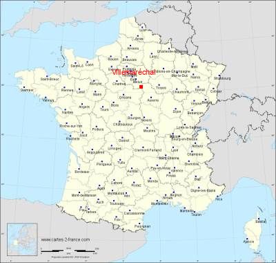 Carte de Villemaréchal