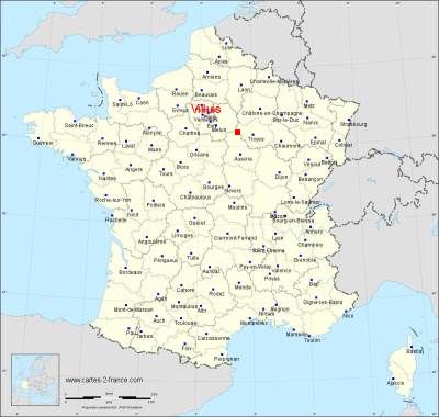Carte de Villuis