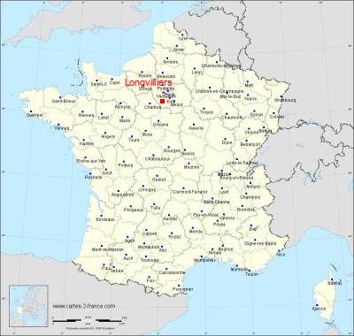 Carte de Longvilliers