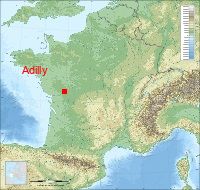 localisation mairie de Adilly
