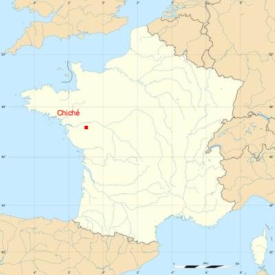 Fond de carte avec Chiché