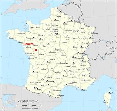 Carte de Coudre