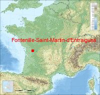 localisation mairie de Fontenille-Saint-Martin-d'Entraigues
