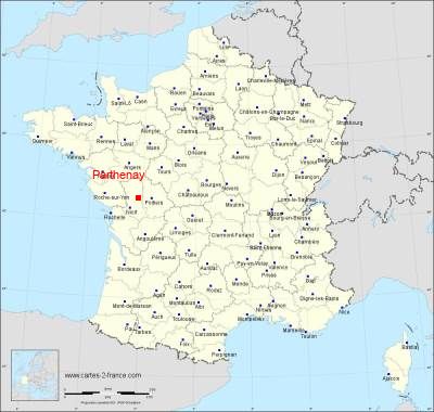 Carte de Parthenay