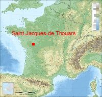 localisation mairie de Saint-Jacques-de-Thouars