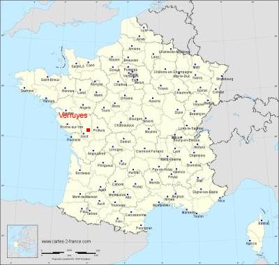 Carte de Verruyes