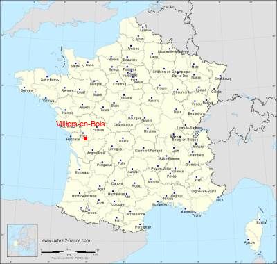 Carte de Villiers-en-Bois