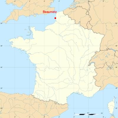 Fond de carte avec Beaumetz