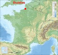 localisation mairie de Brutelles