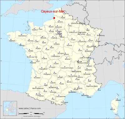 Carte de Cayeux-sur-Mer