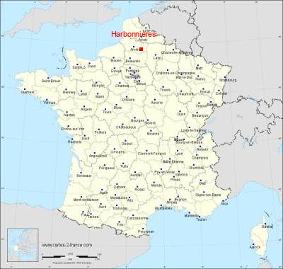 Carte de Harbonnières