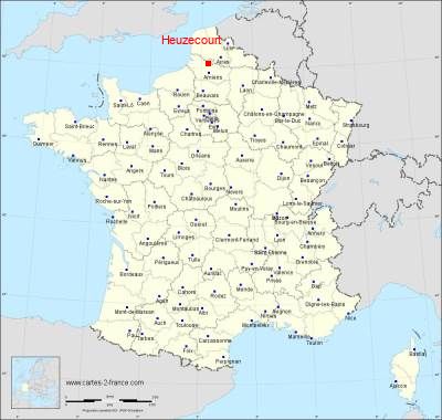 Carte de Heuzecourt