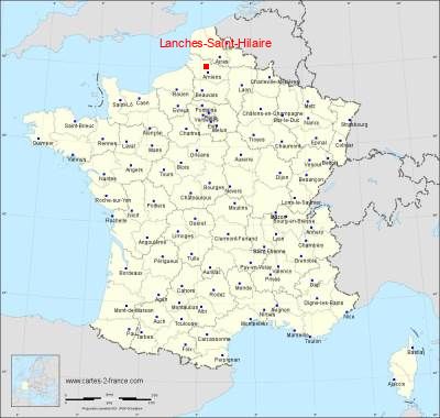 Carte de Lanches-Saint-Hilaire
