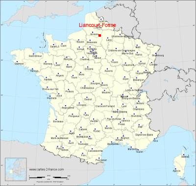 Carte de Liancourt-Fosse