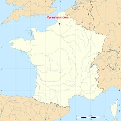 Fond de carte avec Marestmontiers