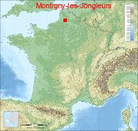 localisation mairie de Montigny-les-Jongleurs