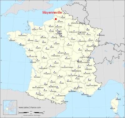 Carte de Moyenneville
