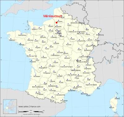 Carte de Méréaucourt