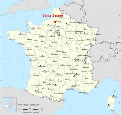 Carte de Sainte-Segrée