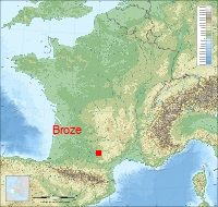 localisation mairie de Broze