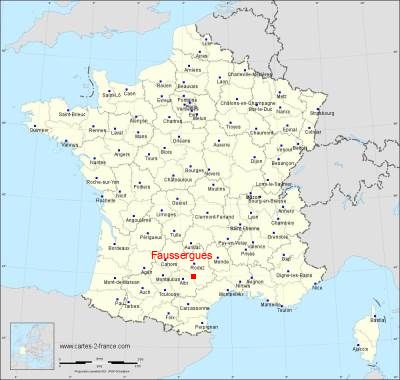 Carte de Faussergues