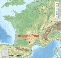 localisation mairie de Lacapelle-Pinet