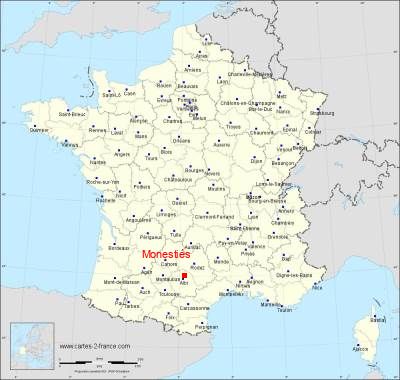 Carte de Monestiés
