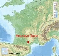 localisation mairie de Mouzieys-Teulet
