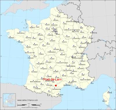 Carte de Pont-de-Larn