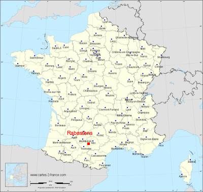 Carte de Rabastens