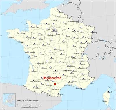 Carte de Roquecourbe