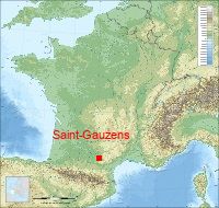 localisation mairie de Saint-Gauzens