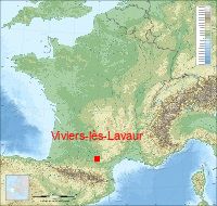 localisation mairie de Viviers-lès-Lavaur