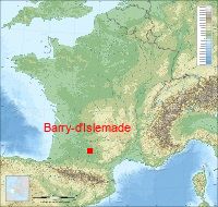 localisation mairie de Barry-d'Islemade