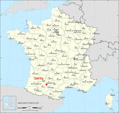 Carte de Gariès