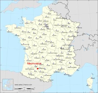 Carte de Maumusson