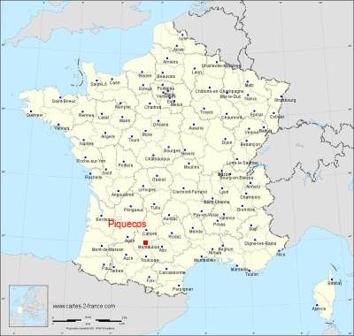 Carte de Piquecos