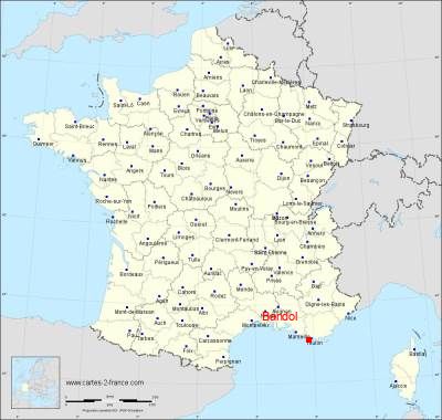Carte de Bandol