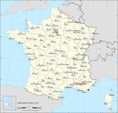 Carte de Cogolin