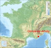 localisation mairie de Comps-sur-Artuby