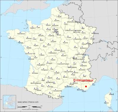 Carte de Entrecasteaux