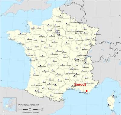 Carte de Garéoult