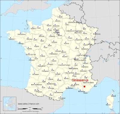 Carte de Ginasservis