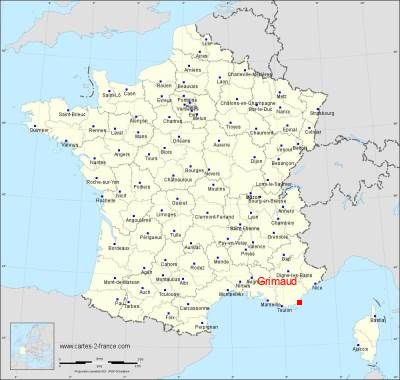 Carte de Grimaud