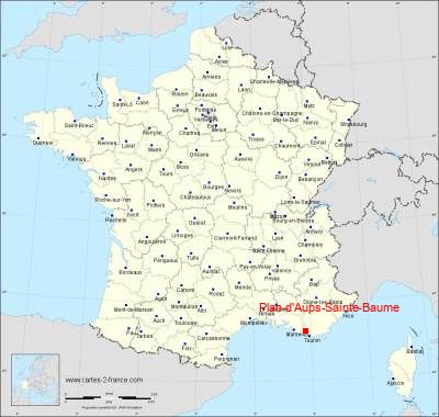 Carte de Plan-d'Aups-Sainte-Baume