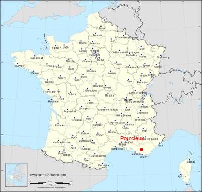 Carte de Pourcieux