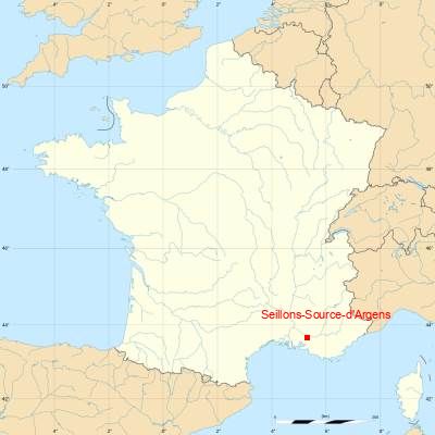 Fond de carte avec Seillons-Source-d'Argens