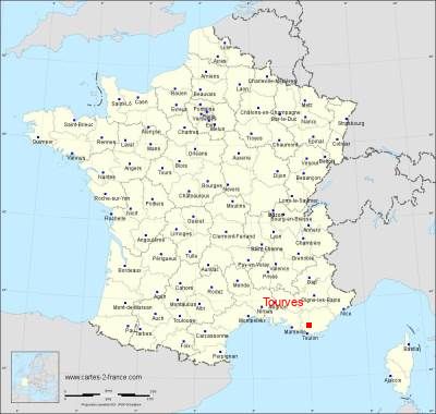 Carte de Tourves