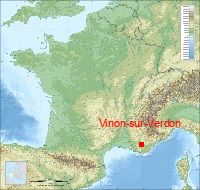 localisation mairie de Vinon-sur-Verdon